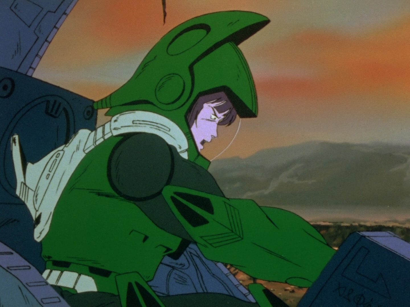 Super Dimension Fortress Macross Ep 7: Bye Bye Mars @ 22:58