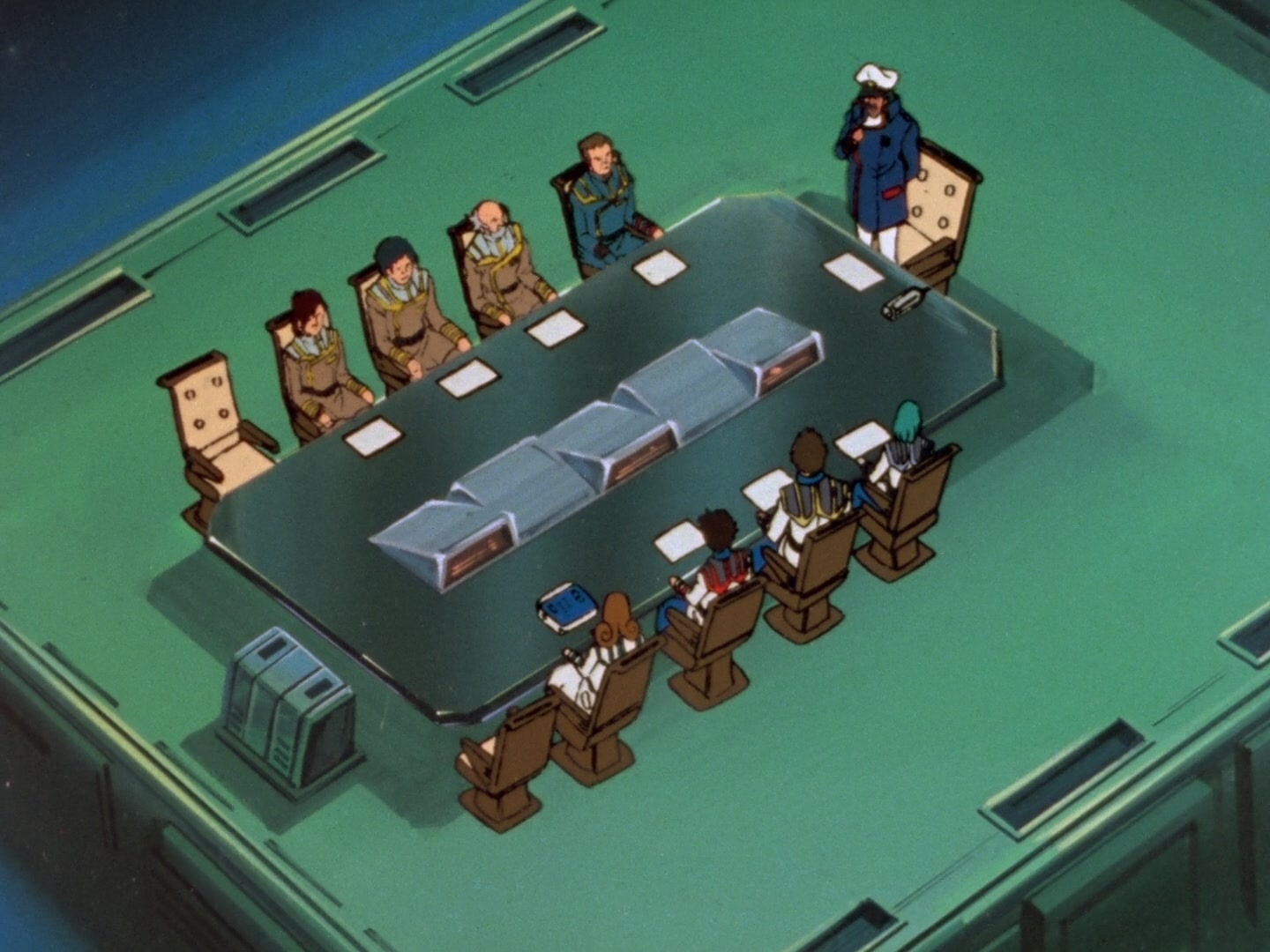 Super Dimension Fortress Macross Ep 13: Blue Wind @ 06:14