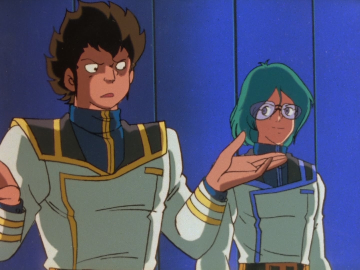 Super Dimension Fortress Macross Ep 13: Blue Wind @ 09:28