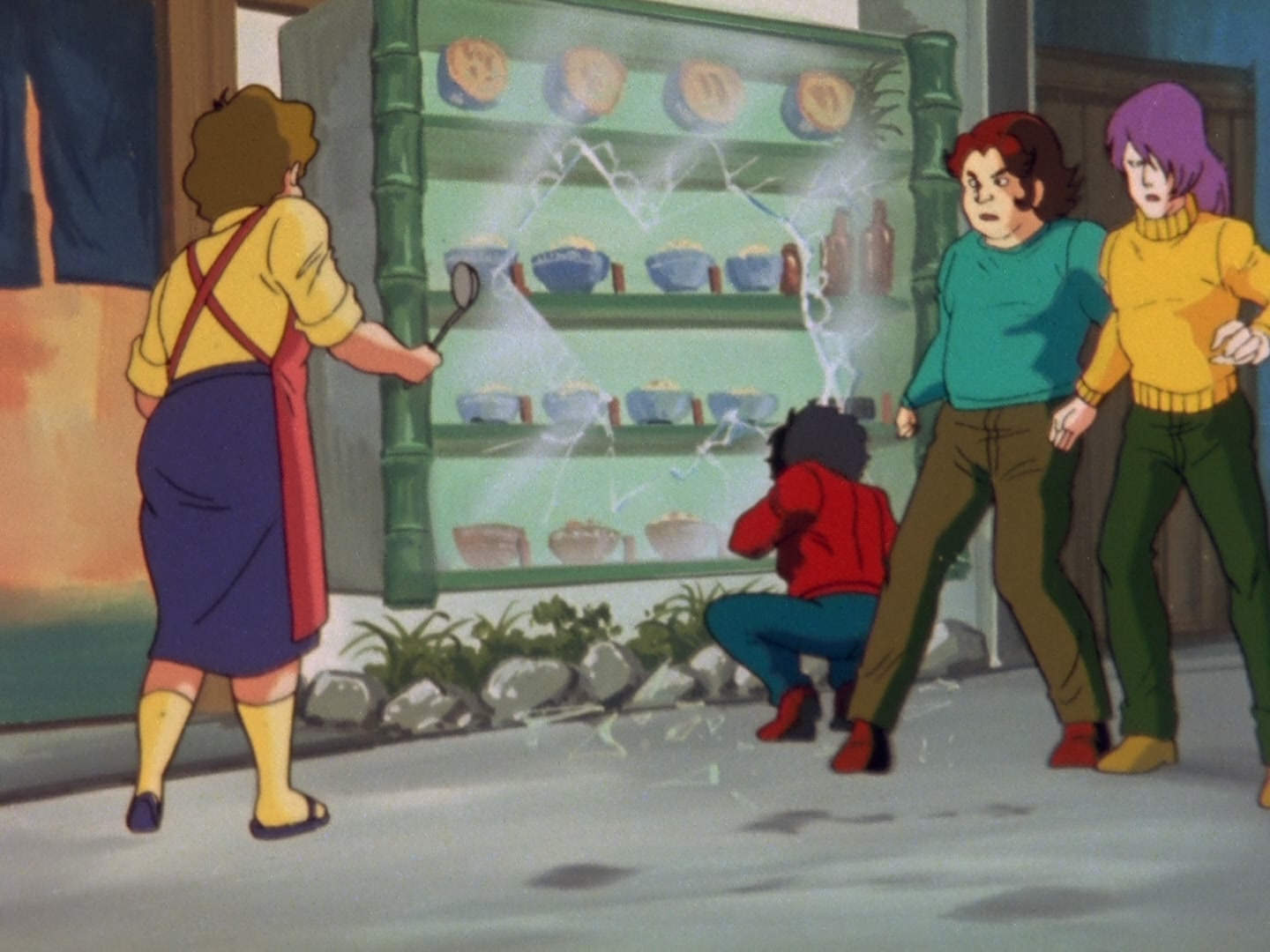 Super Dimension Fortress Macross Ep 16: Kung Fu Dandy @ 04:45