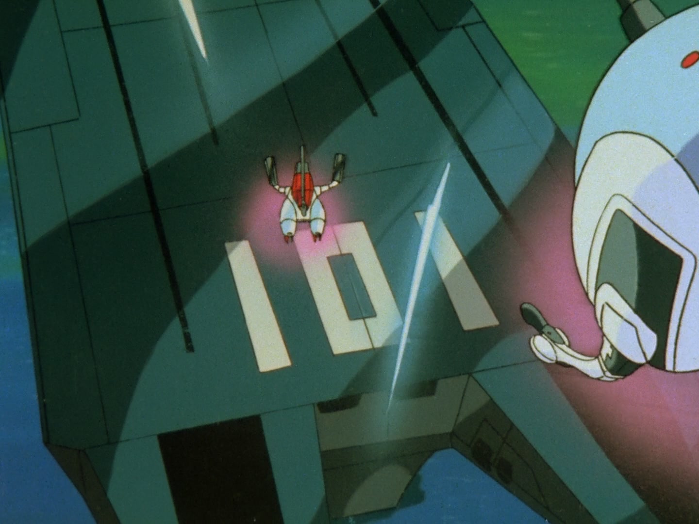 Super Dimension Fortress Macross Ep 16: Kung Fu Dandy @ 15:30