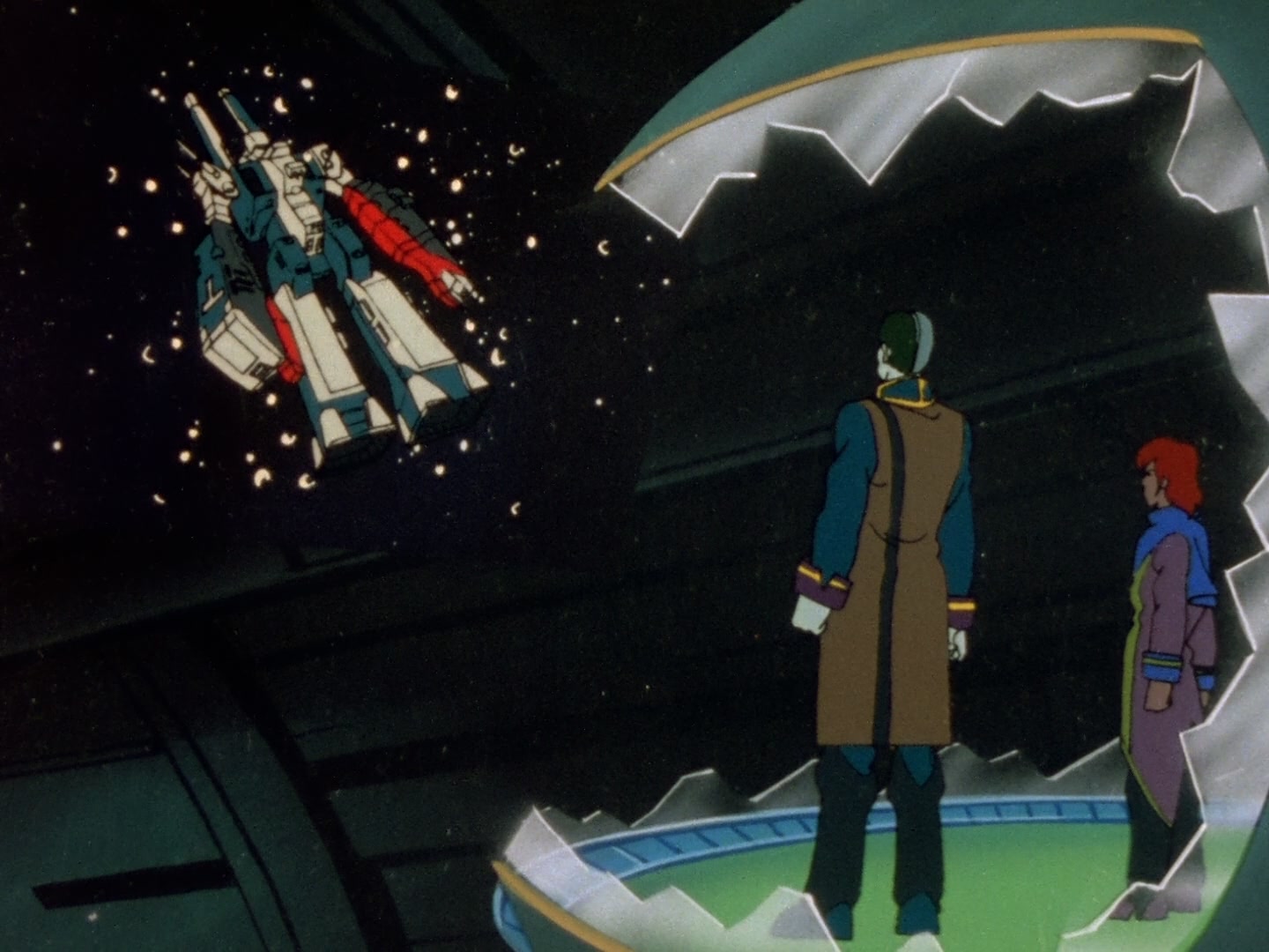 Super Dimension Fortress Macross Ep 23: Drop Out @ 07:04