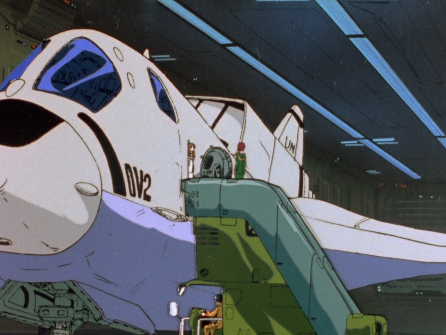 Super Dimension Fortress Macross Ep 24: Good Bye Girl @ 03:53