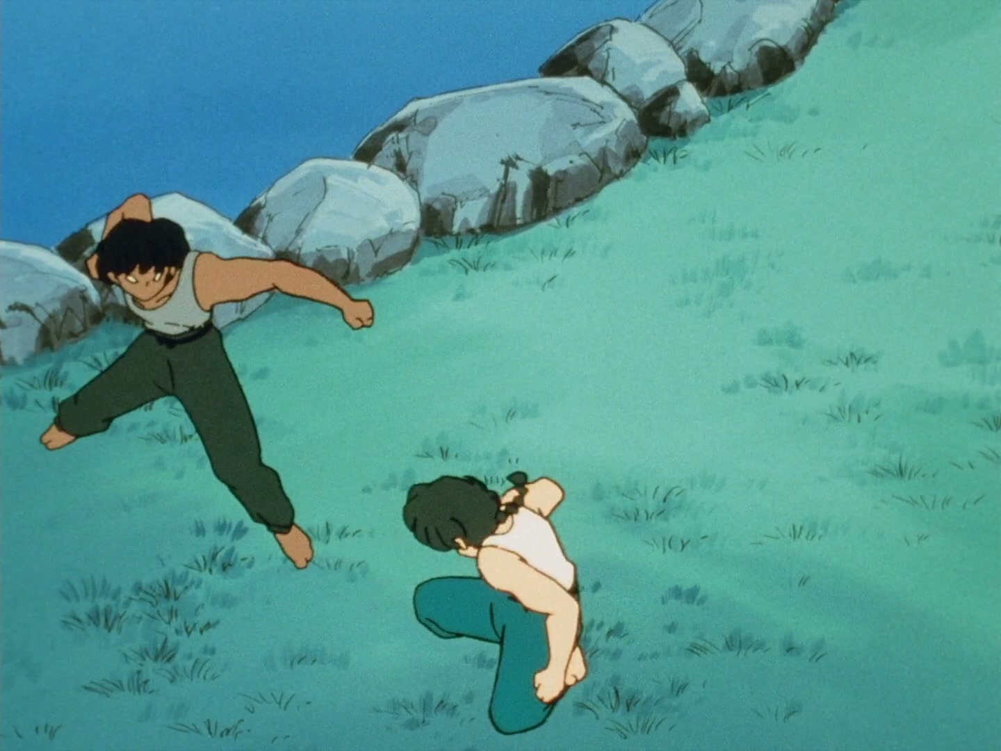 Ranma ½ Ep 112: Ranma vs. Shadow Ranma! @ 00:17:53