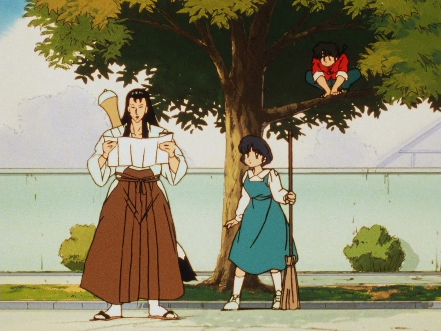 Ranma ½ Ep 115: Ranma's Calligraphy Challenge @ 00:04:06