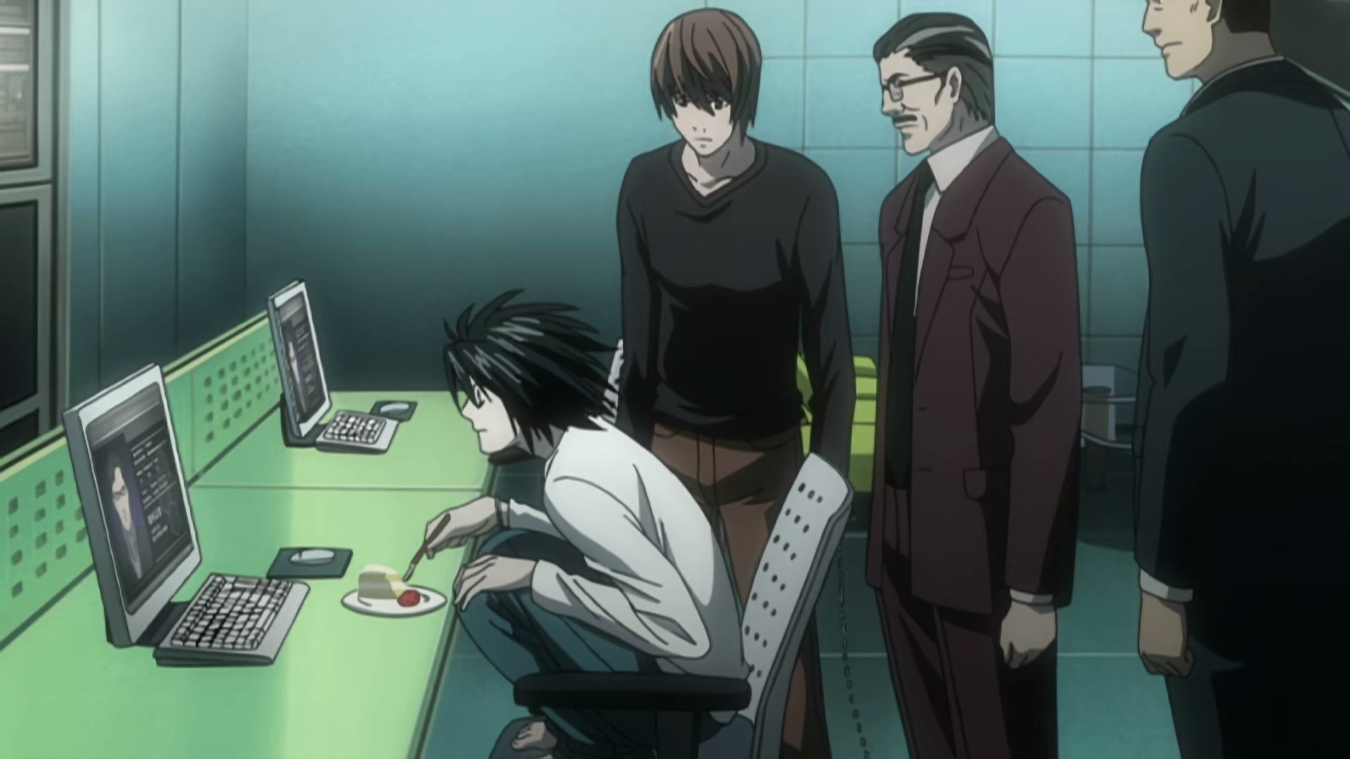 Death Note Ep 19: Matsuda @ 00:04:54