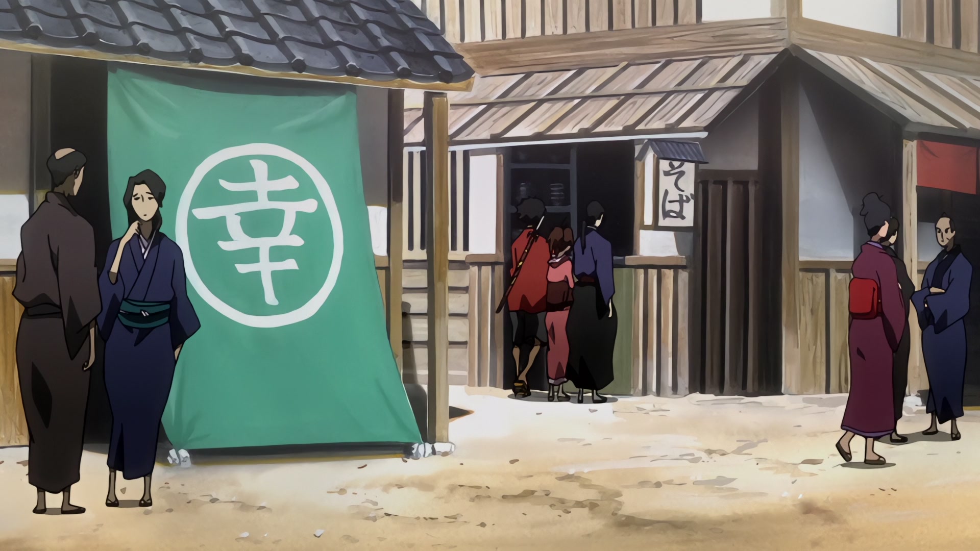 Samurai Champloo Ep 7: A Risky Racket @ 00:02:32