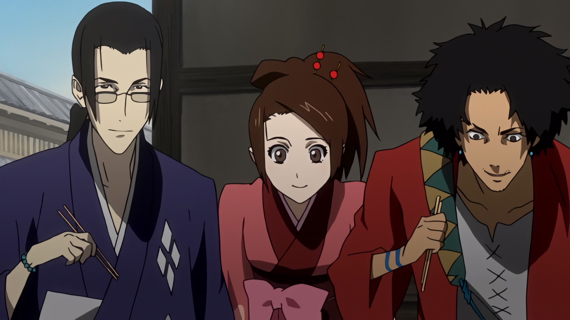 Samurai Champloo Ep 7: A Risky Racket @ 00:02:58
