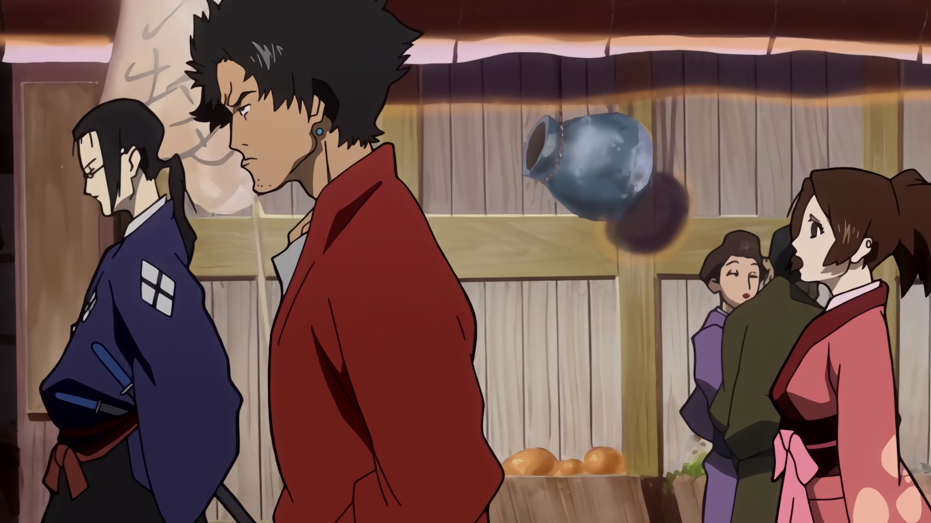 Samurai Champloo Ep 7: A Risky Racket @ 00:04:39