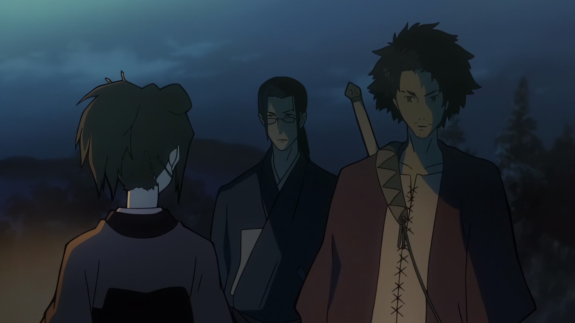 Samurai Champloo Ep 7: A Risky Racket @ 00:08:54
