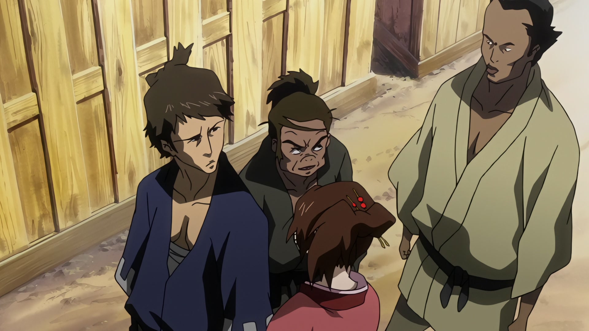 Samurai Champloo Ep 7: A Risky Racket @ 00:13:06