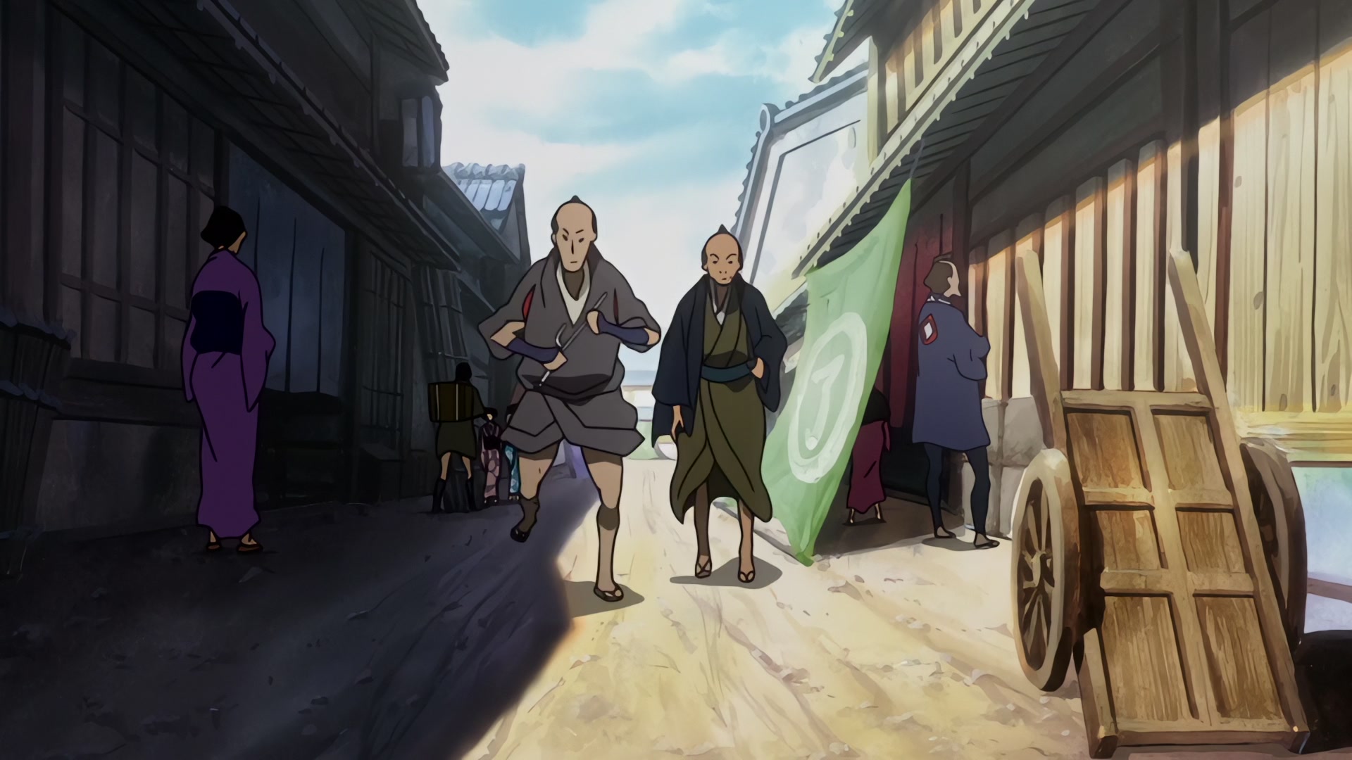 Samurai Champloo Ep 7: A Risky Racket @ 00:13:28