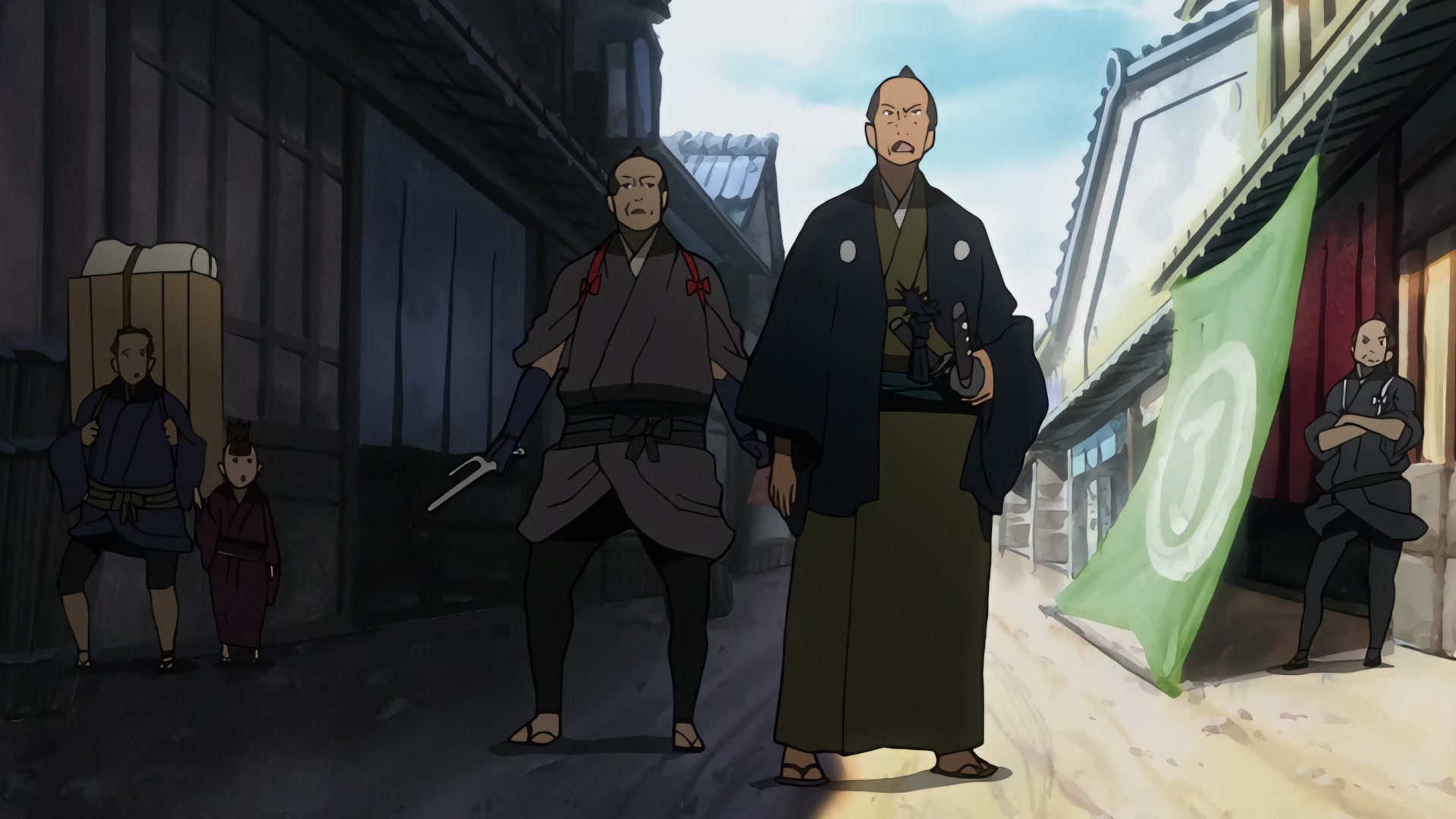 Samurai Champloo Ep 7: A Risky Racket @ 00:13:41