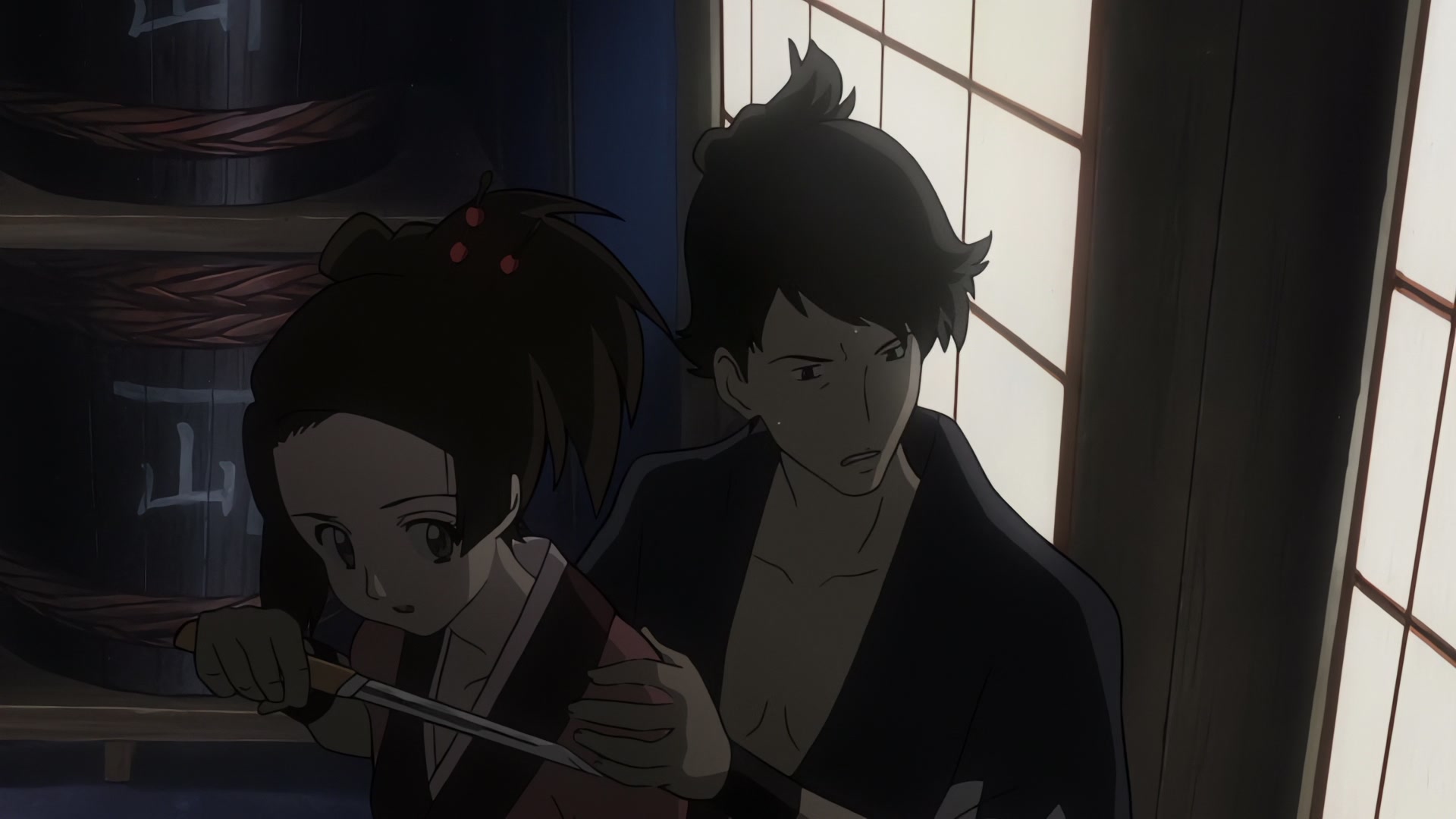 Samurai Champloo Ep 7: A Risky Racket @ 00:14:08
