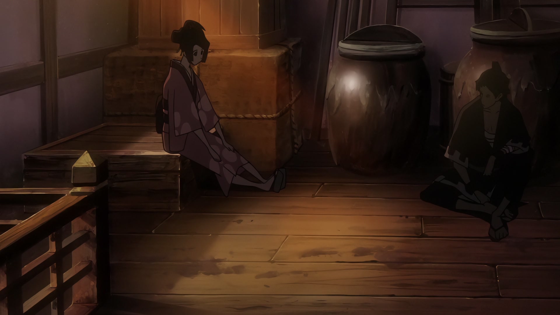 Samurai Champloo Ep 7: A Risky Racket @ 00:15:29